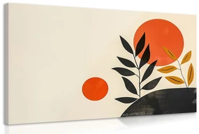 Tablou japandi frunze