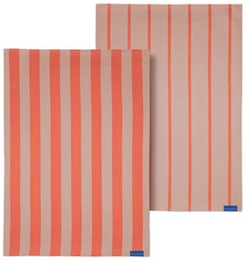 Prosoape de vase 2 buc. din bumbac 50x70 cm Stripes – Mette Ditmer Denmark