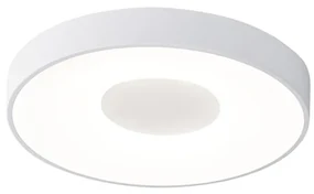 Plafoniera LED Smart dimabila cu telecomanda COIN 50cm alba