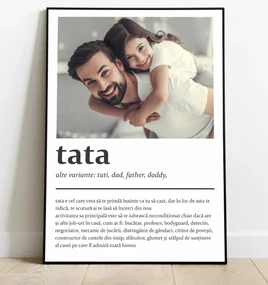 Tablou personalizat tata