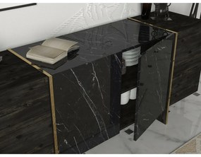 Dulap Veyron Black and Gold