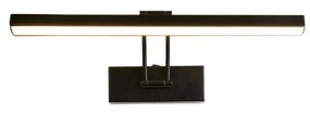 Aplica de perete LED pentru oglinda sau tablou Rhodes negru, L-40cm