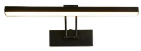Aplica de perete LED pentru oglinda sau tablou Rhodes negru, L-40cm