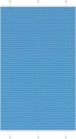 vidaXL Jaluzea plisată Albastru 120x200 cm Lățime țesătură 119,4 cm