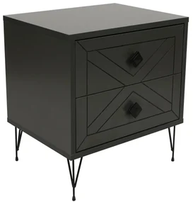 Noptieră Luna Anthracite