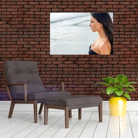 Tablou - Femeia la plajă (90x60 cm)