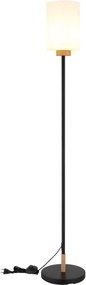 Globo 15977S - Lampadar ROWENA 1xE27/60W/230V negru/alb