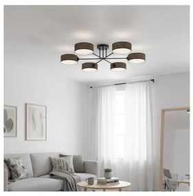 Lustră aplicată MAGA, 6x E14, 10W, 230V, maro