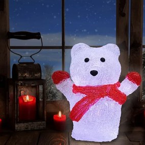 Deuba Ursul polar de Craciun cu iluminare LED