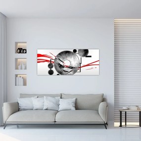 Tablou abstract (120x50 cm)