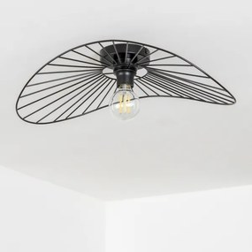 Brilagi - Lustră LED aplicată CERIA WIRE, 1xE27/40W/230V, 40x56 cm, neagră