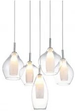 Lustra moderna AMBER MILANO 5 clar ZZ AZ3076