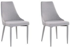 Set 2 buc. scaune pentru sufragerie Camarilo (gri). 1009928