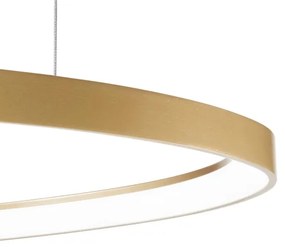 Lustră LED pe cablu Ideal Lux GEMINI LED/59W/230V d. 81 cm auriu