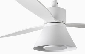 Lustra cu Ventilator si telecomanda AMELIA L CONE LED alb
