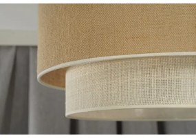 Plafonieră Duolla YUTE BOHO 1xE27/15W/230V d. 45 cm maro/gri