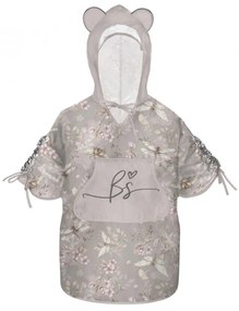 Pelerina de Ploaie pentru Copii, Poncho pentru ploaie 1,5-8 ani ,   Cherry