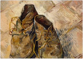 Tablou - Vincent van Gogh, Shoes, reproducere (70x50 cm)