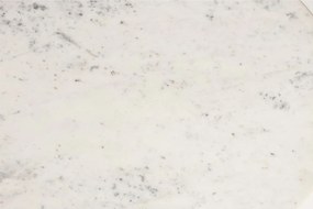 Măsuță auxiliară cu blat din marmură 37x56 cm Tanda – White Label