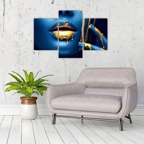 Tablou cu fața omeneaască (90x60 cm)