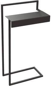 Suport accesorii baie negru freestanding Deante, Mokko