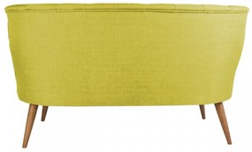 Canapea 2 Locuri, Lemn Solid, Richland Loveseat, Verde