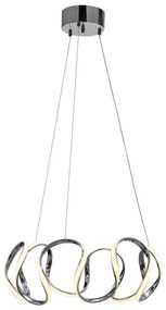 Cottex T5555LK - Lustru LED WAVE suspendat pe cablu LED/40W/230V