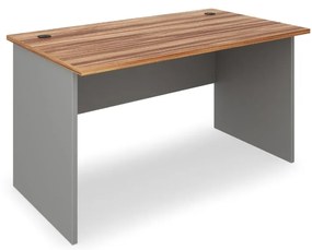Masa SimpleOffice 140 x 80 cm, nuc / gri