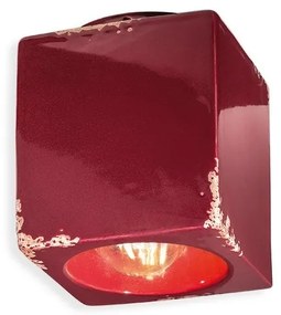 Spot aplicat design retro realizat manual din ceramica VINTAGE