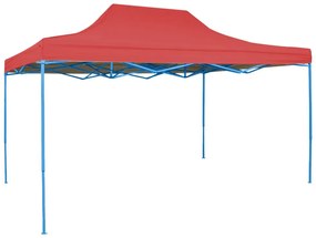 Pavilion pliant 2,9x4,25m-rosu
