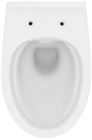 Cersanit K701-147 - WC suspendat SAVIO cu capac, ceramică/alb