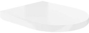 Mexen capac de toaletă cu cădere lentă, dur plastic, alb lucios - 39020100