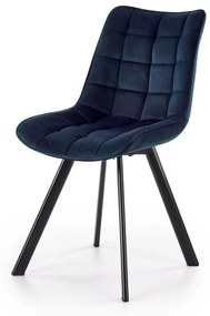 Scaun K332 velvet albastru