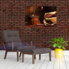 Tablou cu cafea (90x60 cm)
