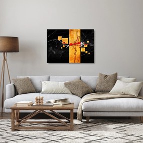 Tablou pe sticlă abstract - Dansatoare (70x50 cm)