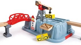 Set cale ferată Hape în cutie - Portul