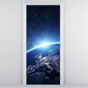 Fototapet pentru ușă - Planeta Pământ (95x205cm)