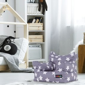 Fotoliu puf Buff Beauty (gri + alb). 1028902
