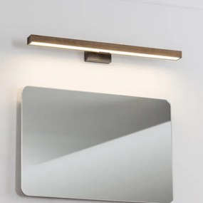 Aplică LED pentru oglindă de baie Brilagi WOODY MIRROR LED/12W/230V IP44 stejar/negru