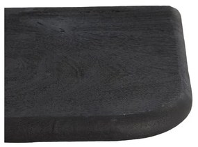 Raft negru din lemn de mango 50 cm Tarontu – Light &amp; Living