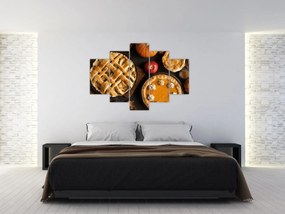 Tablou - Plăcintă de dovleac (150x105 cm)