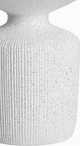 Măsuță de cafea rotundă Sintro 54 cm - terrazzo alb