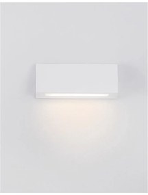 Mini Aplica LED ambientala pentru iluminat exterior IP54 LIV alba