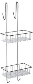 WENKO 22213100 - Suport ALDO 24,5x70 cm inox/argintiu