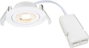 Spot LED incastrabil directionabil Monolo alb