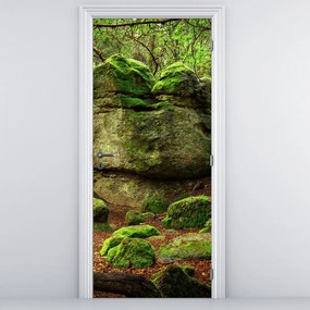 Fototapet pentru ușă - Pădure magică (95x205cm)