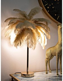 Veioză aurie (înălțime 55 cm) Palm – Mauro Ferretti