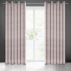 Draperie de catifea roz pentru cercuri decorate cu imprimeu 140 x 250 cm