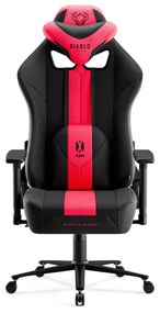 Scaun gaming Diablo X-Player 2.0 din material King Size: Crimson-Antracit