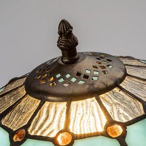 BRILAGI - Lampă de masă Tiffany cu vitralii LORAS 1xE27/40W/230V
